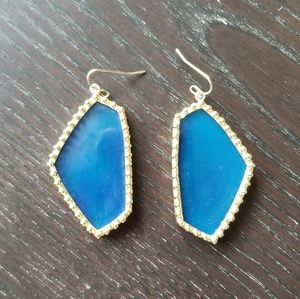 Petty blue Kenda Scott earrings